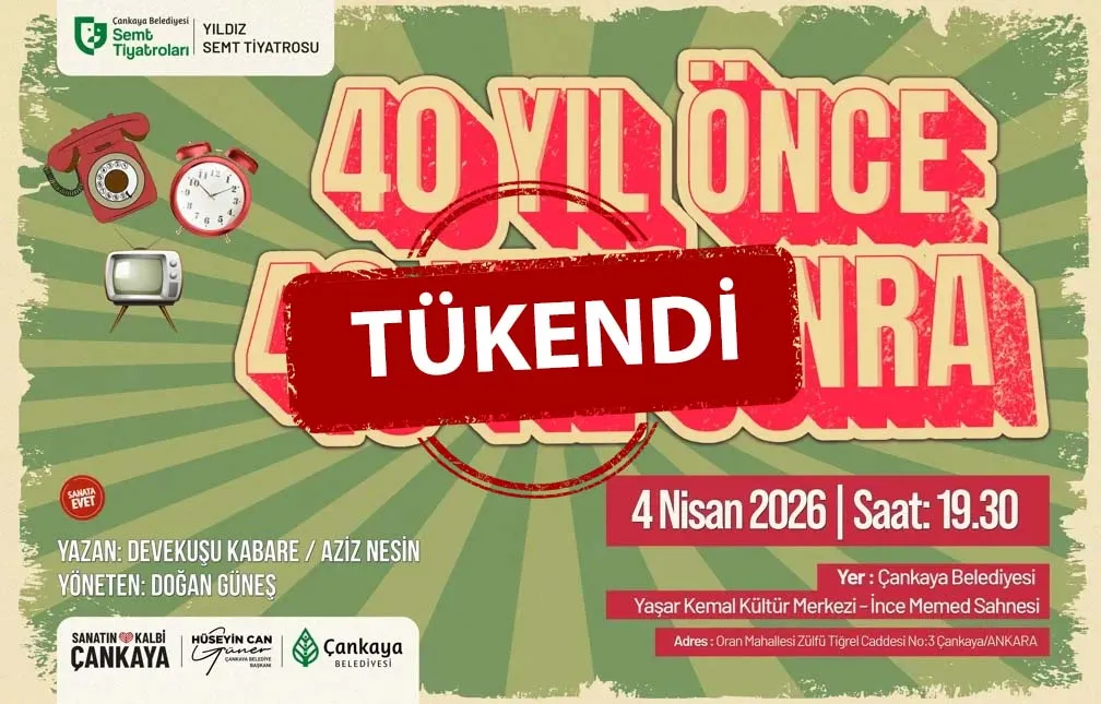 40 Yıl Önce 40 Yıl Sonra