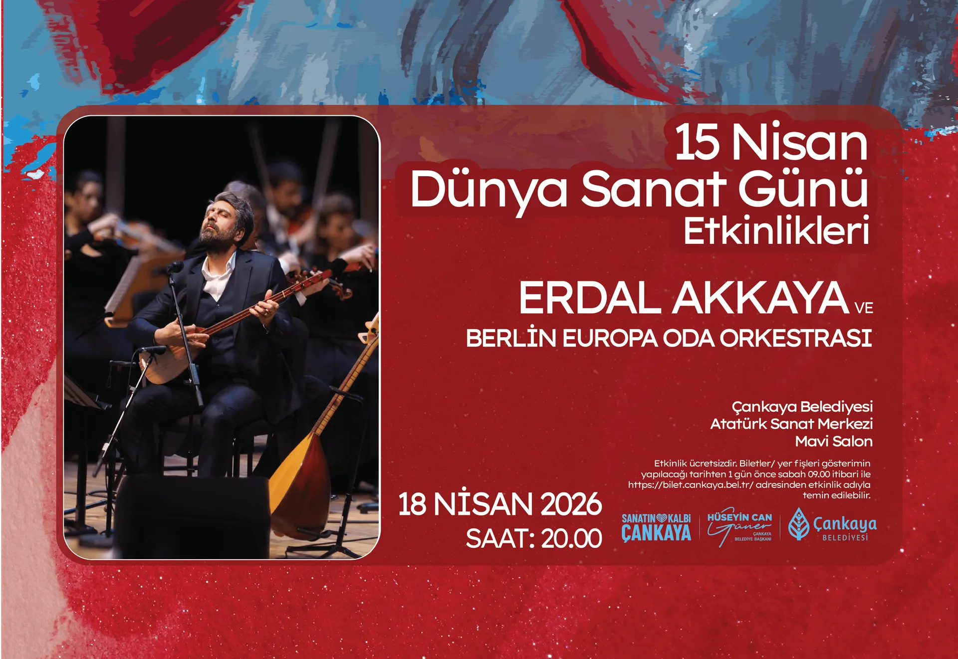 ERDAL AKKAYA VE BERLİN EUROPA ODA ORKESTRASI KONSERİ